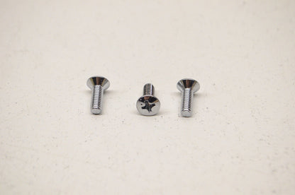 OEM Kawasaki 222E0412 Countersunk Oval Screw 4X12 Qty 3 NOS