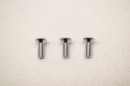 OEM Kawasaki 222E0412 Countersunk Oval Screw 4X12 Qty 3 NOS