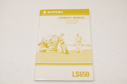 OEM Suzuki 99011-24C54-03A Owner's Manual LS650X 1999 NOS