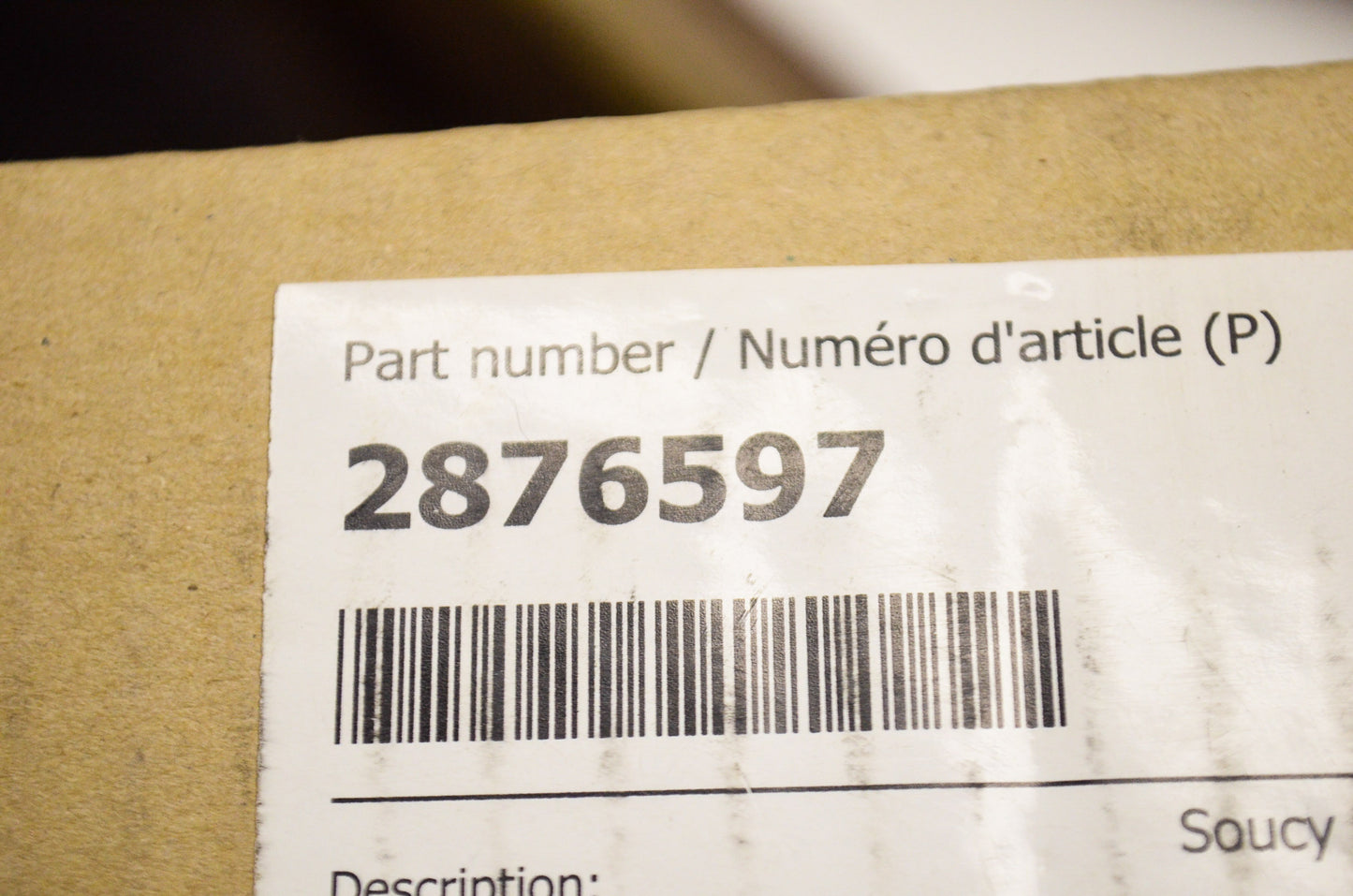 Rear Deluxe Brush Guard NOS
