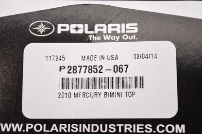 OEM Polaris 2877852-067 Soft Top NOS