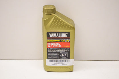 New OEM Yamaha Performance Full Synthetic Oil 1 Quart SAE 15W-30 NOS