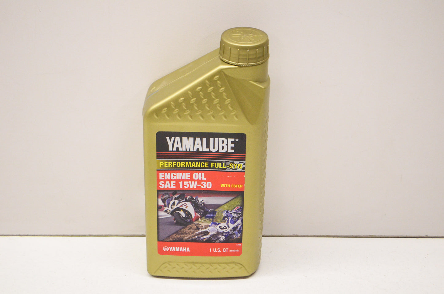 New OEM Yamaha Performance Full Synthetic Oil 1 Quart SAE 15W-30 NOS