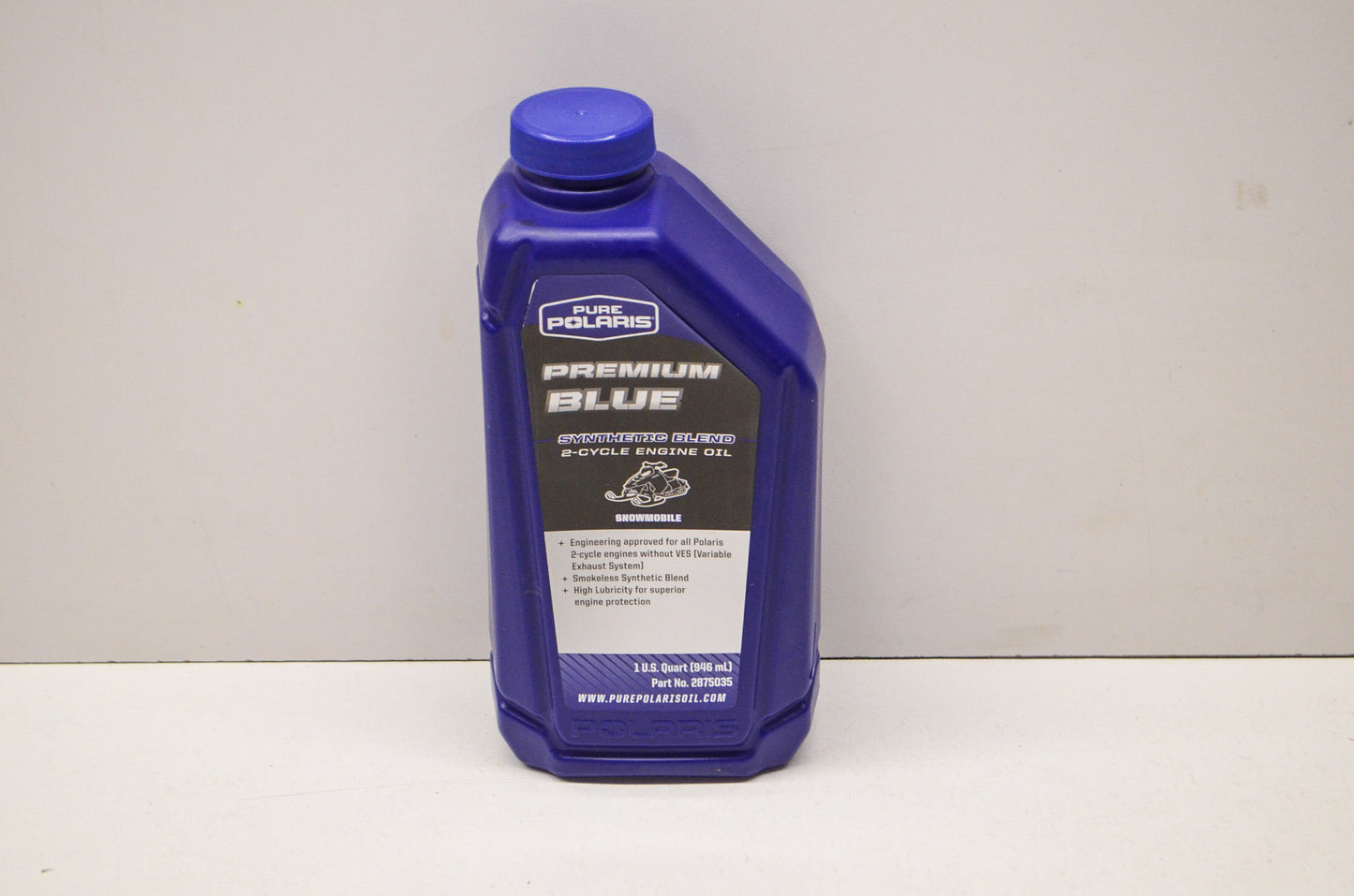 New OEM Polaris Synthetic Blend 2-Cycle Engine Oil 1 Quart NOS