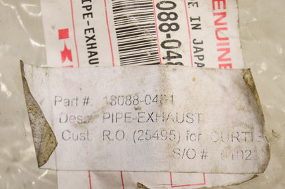 OEM Kawasaki 18088-0481 Exhaust Pipe NOS