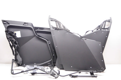 4 Powder Coated Doors Qty 4 NOS