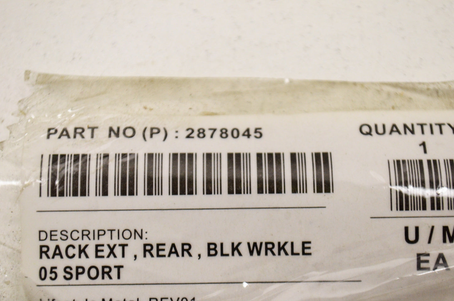 Rear Rack Extender Kit NOS