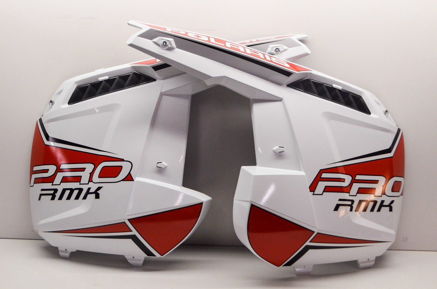 Pro White and Red Side Panel Kit NOS
