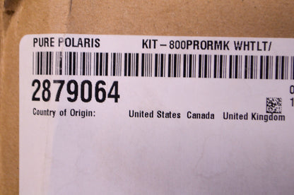 Pro White and Red Side Panel Kit NOS