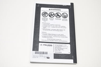 OEM Polaris 9922732 Owner's Manual 11 Sportsman 5/850 XP/EPS NOS
