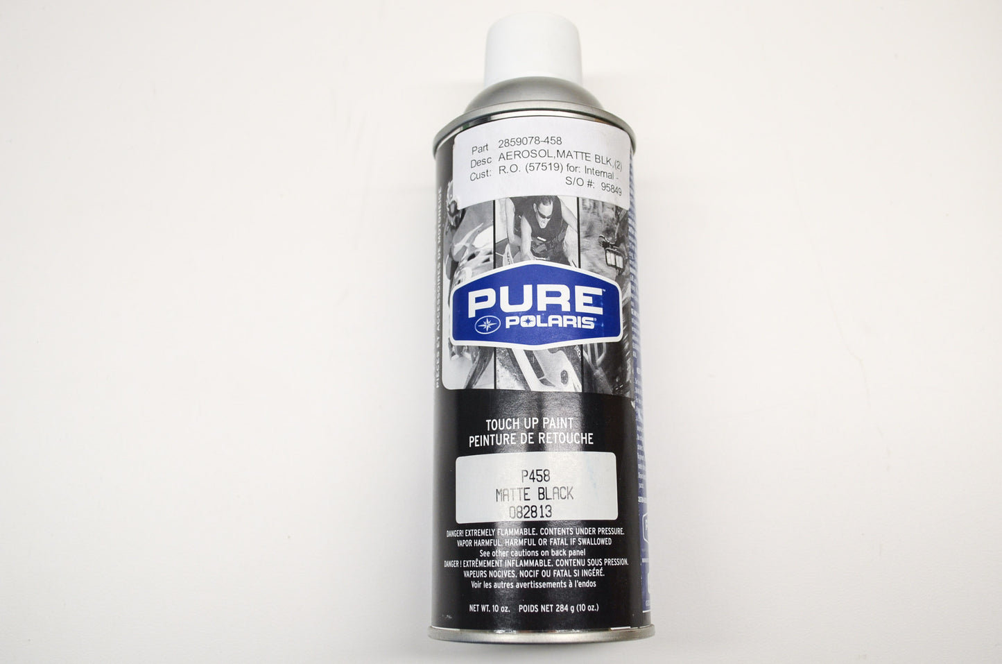 OEM Polaris 2859078-458 Matte Black Aerosol NOS