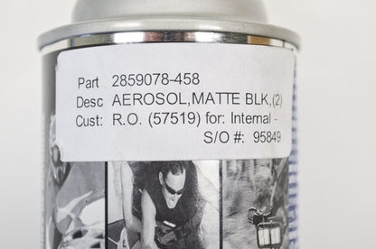 OEM Polaris 2859078-458 Matte Black Aerosol NOS