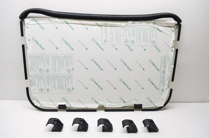 New OEM RZR Lock & Ride Poly Full Windshield NOS