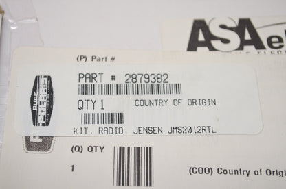 Jensen Radio Head Unit NOS