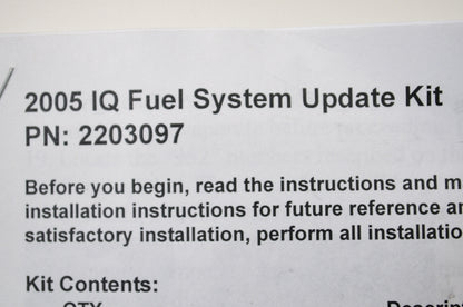 OEM Polaris 2203097 Fuel System Upgrade Kit NOS