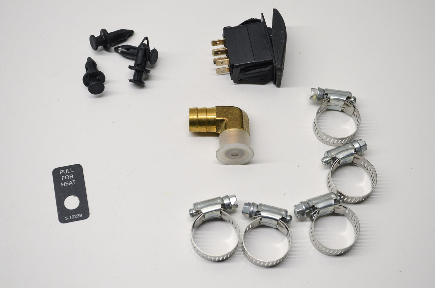 Ranger Heater Kit Hardware NOS