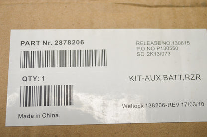 RZR Dual Battery Kit NOS