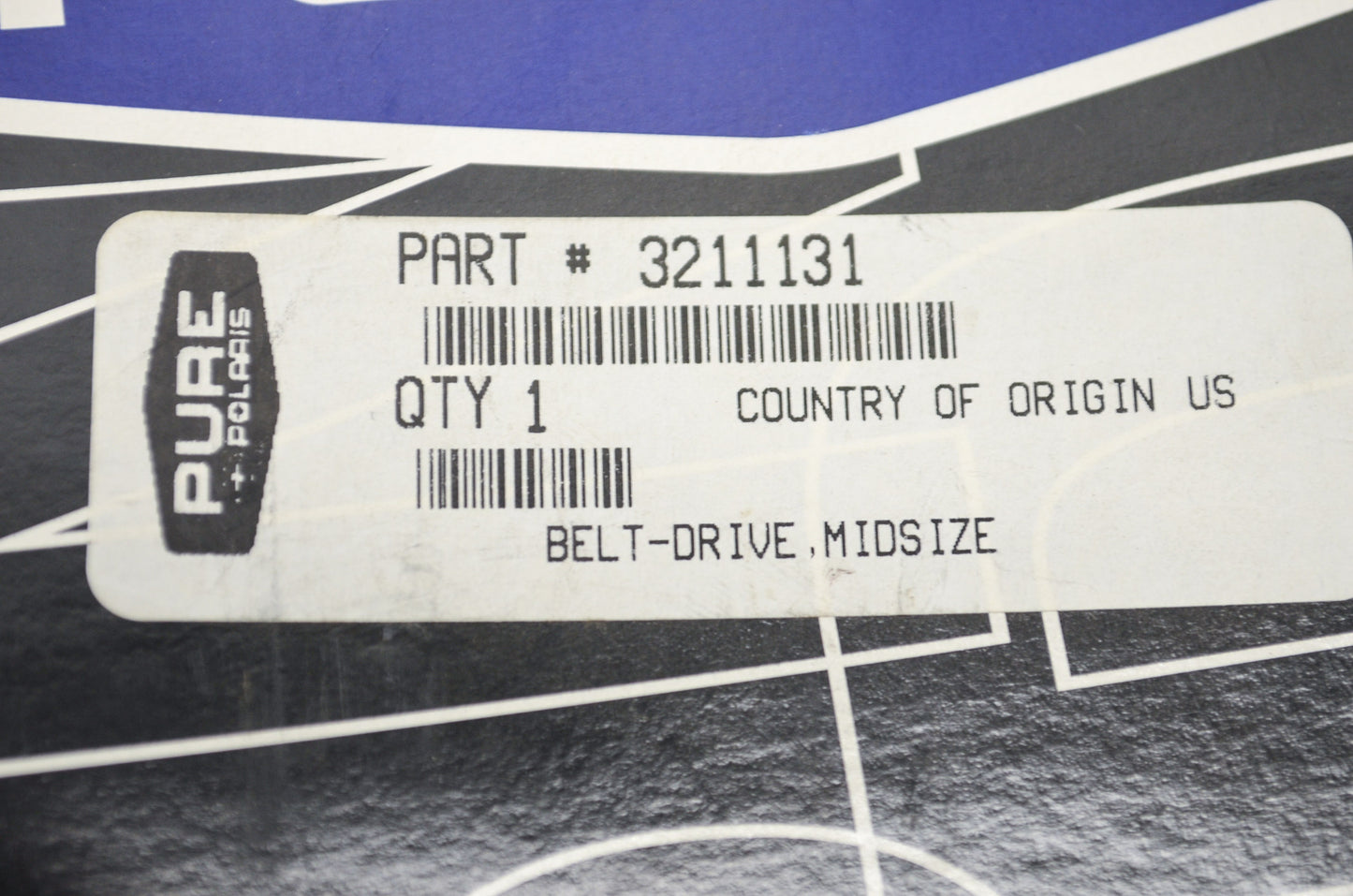 New OEM Polaris Midsize Drive Belt Hawkeye Sportsman NOS
