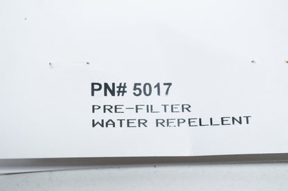 New Forcewinder Pre-Filter Water Repellent NOS