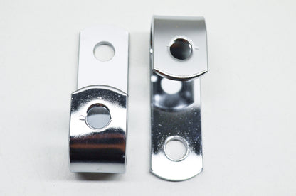 New V-Twin Chrome Footpeg U-Shape Bracket Qty 2 NOS