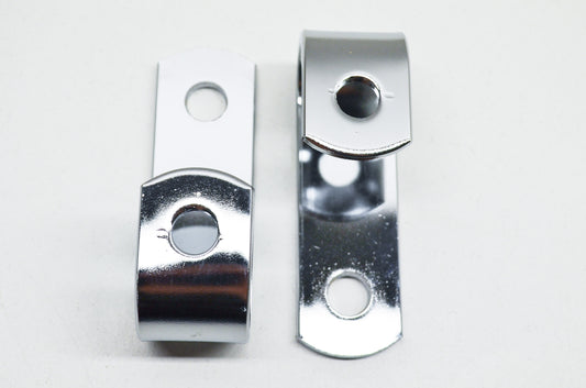 New V-Twin Chrome Footpeg U-Shape Bracket Qty 2 NOS