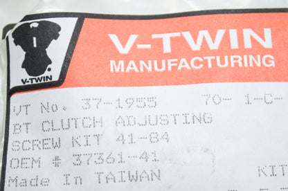 New V-Twin Clutch Adjuster Screw Kit NOS