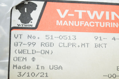 V-Twin Right Side Caliper Frame Mount Bracket NOS