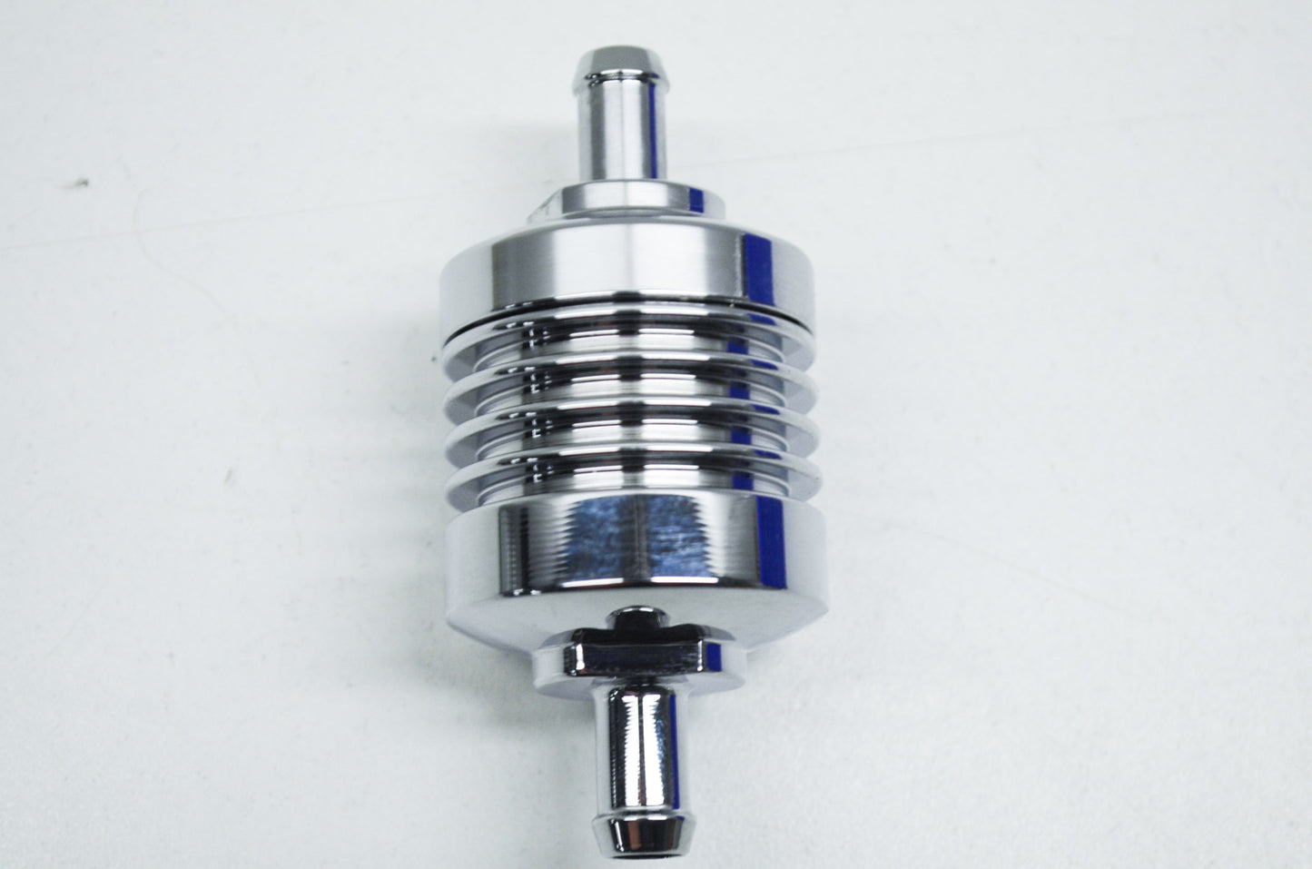 New V-Twin Chrome Billet Fuel Filter NOS