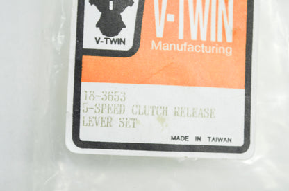 V-Twin 18-3653 Clutch Release Lever Kit Chrome NOS