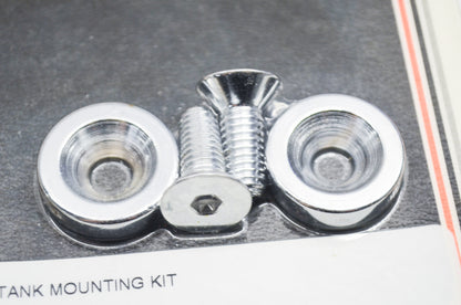 New V-Twin Gas Tank Mount Kit Chrome NOS