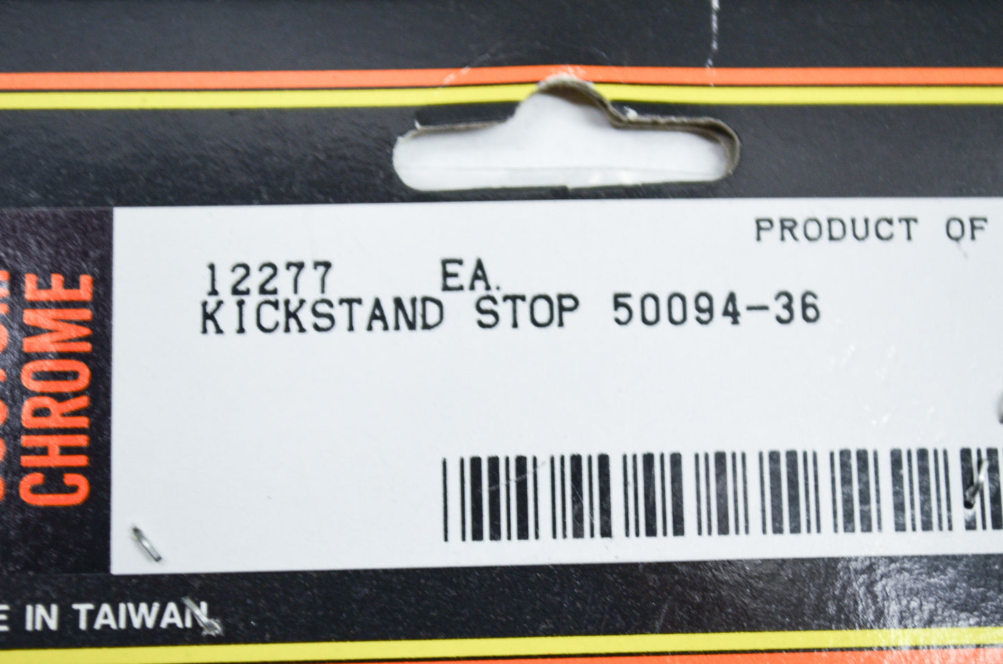 New Custom Chrome kickstand Stop NOS
