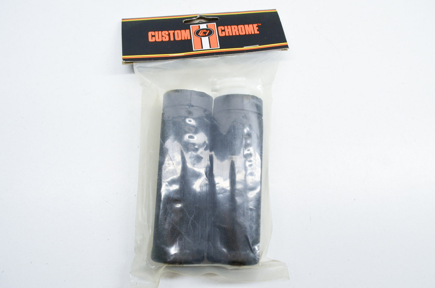 New Custom Chrome Grip Kit 81-98 Big Twin Sportster NOS