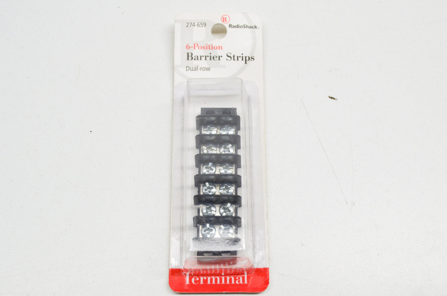 6 Position Barrier Strip NOS