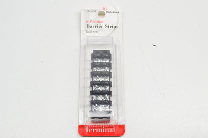 6 Position Barrier Strip NOS