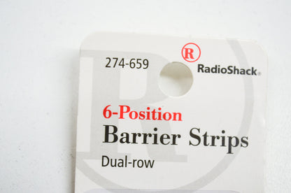 6 Position Barrier Strip NOS