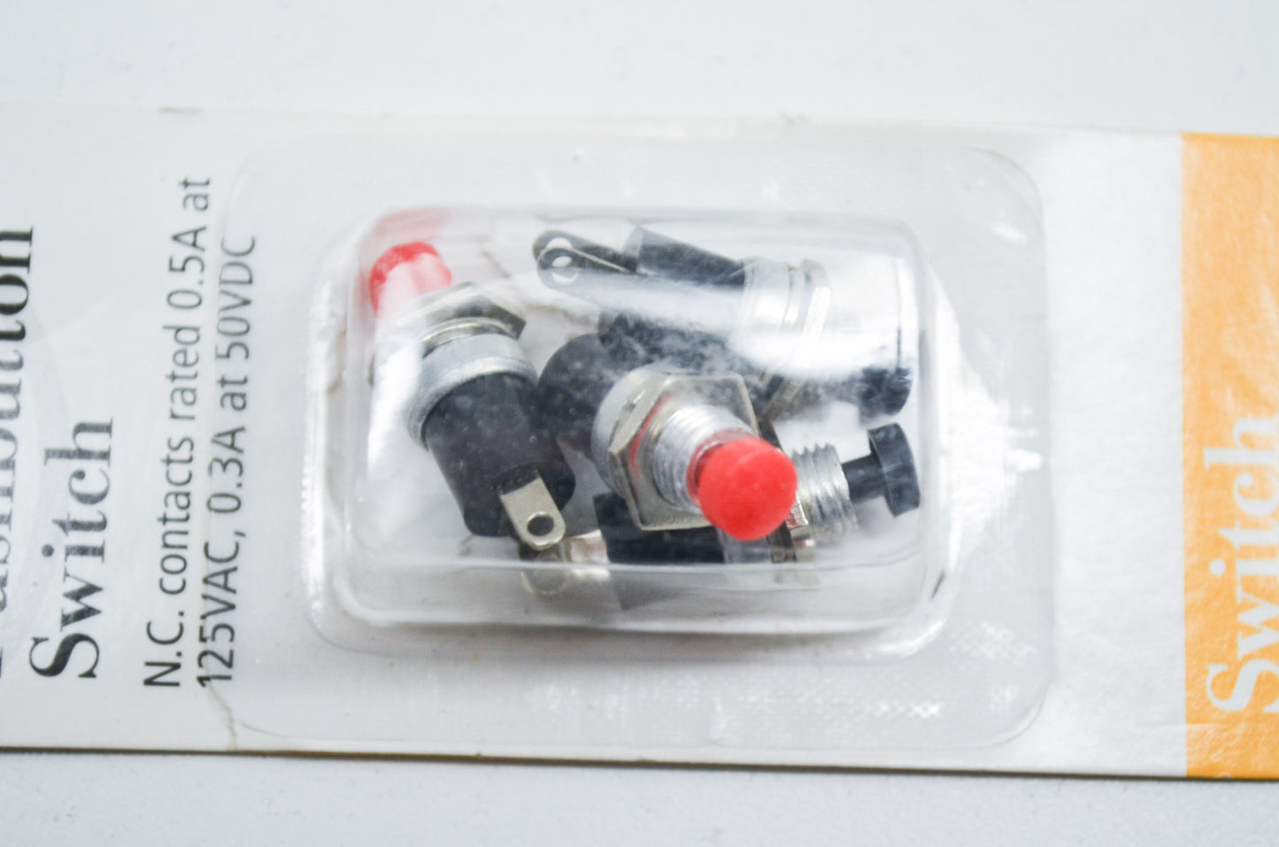New RadioShack Push Button Switch Qty 4 NOS
