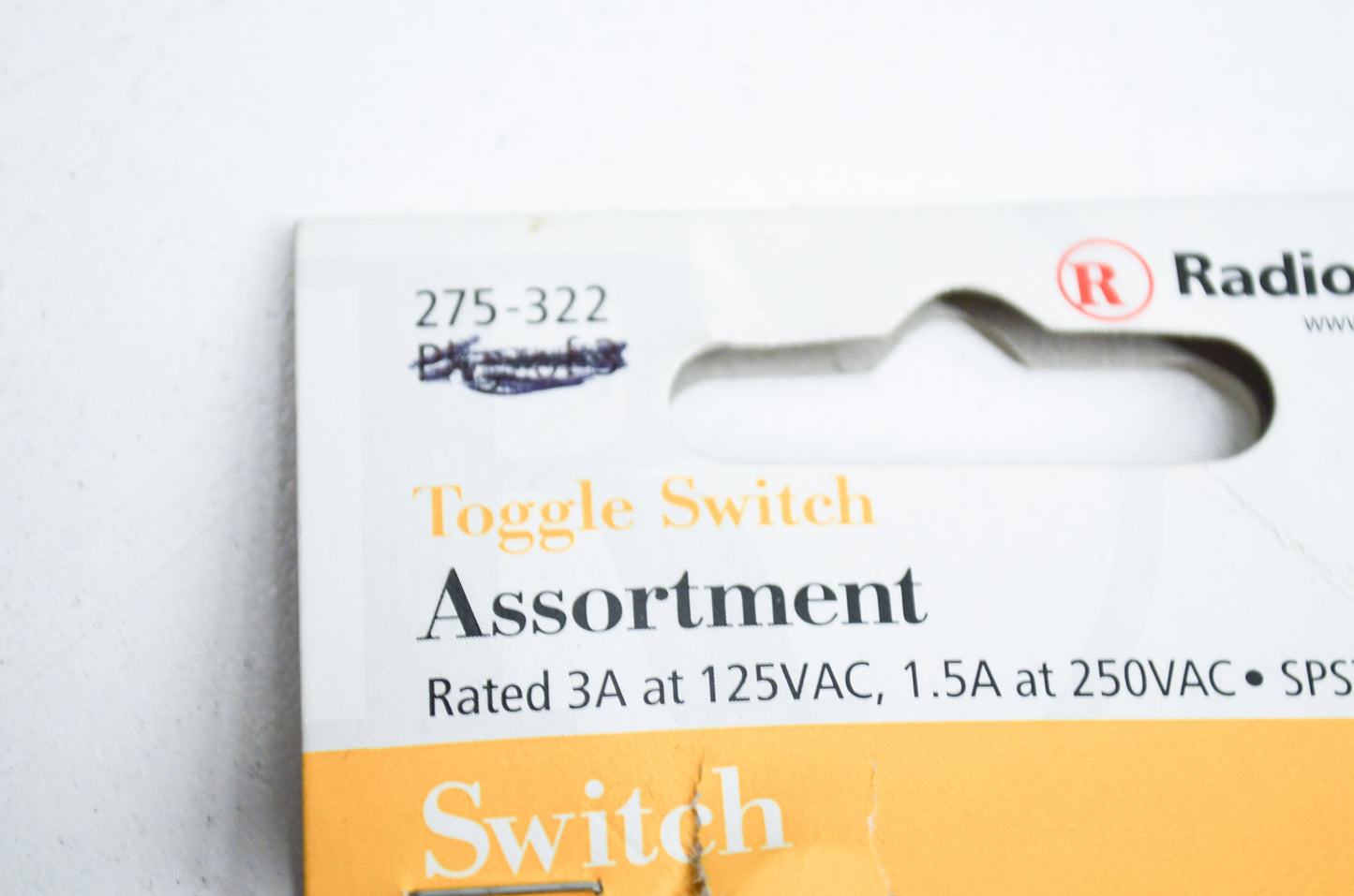 New RadioShack Toggle Switch Qty 2 NOS