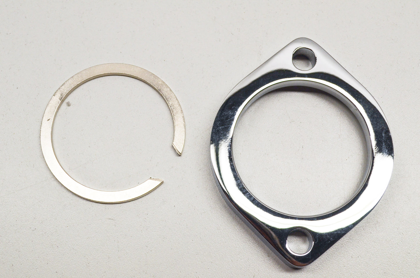 New Custom Chrome Exhaust Flange Big Twin XL NOS