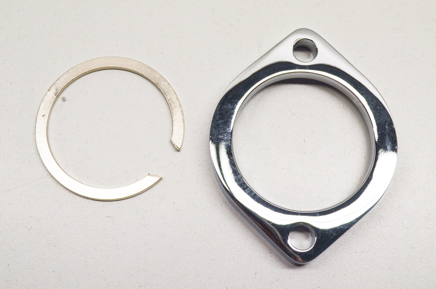 New Custom Chrome Exhaust Flange Big Twin XL NOS