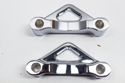 New V-Twin Chrome Front Fender Mount Spacer Qty 2 NOS