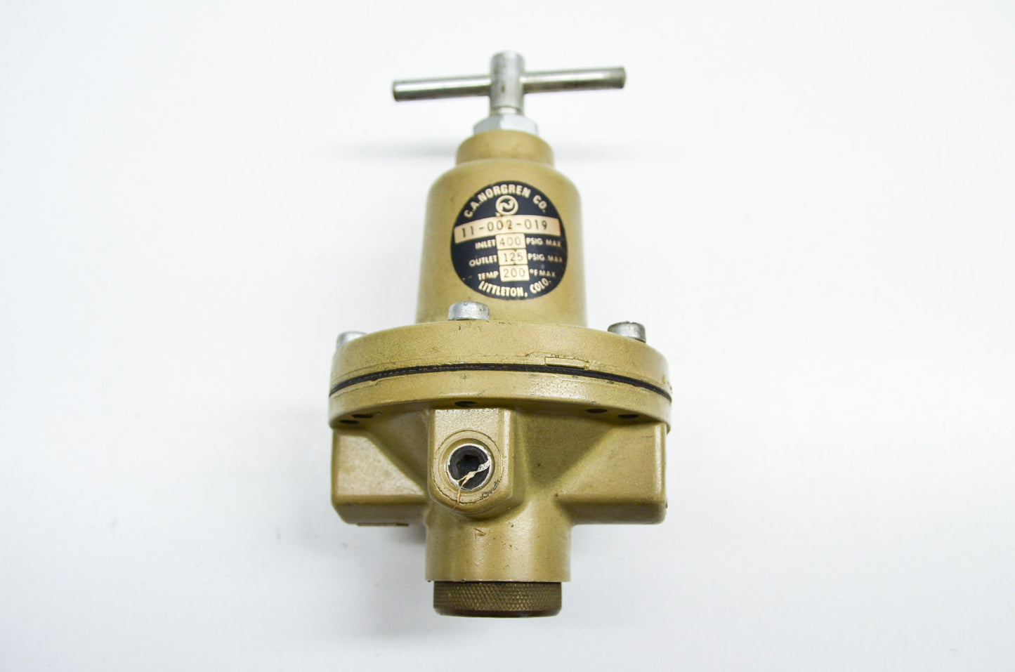 C.A. Norgren Co. Air Pressure Regulator