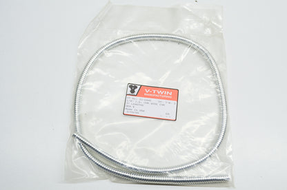 New V-Twin Wiring Cover Chrome 1/4' x 3' NOS
