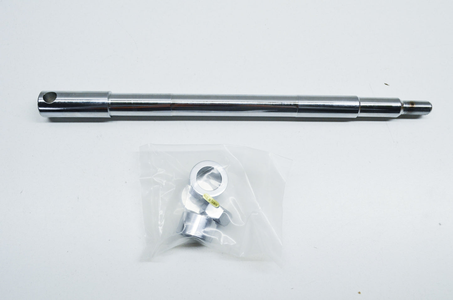 New Custom Chrome Plated Front Axle FL FXWG FXST NOS
