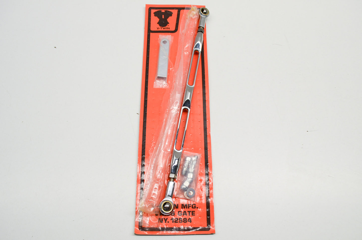 New V-Twin Shifter Rod Assembly Slotted Billet Chrome Softail NOS