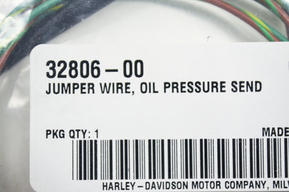 OEM Harley-Davidson 32806-00 Oil Pressure Sender Jumper Wire NOS