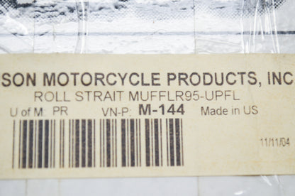 Exhaust Roll 28' Straight Muffler Kit