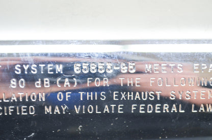 Front And Rear Muffler Qty 2