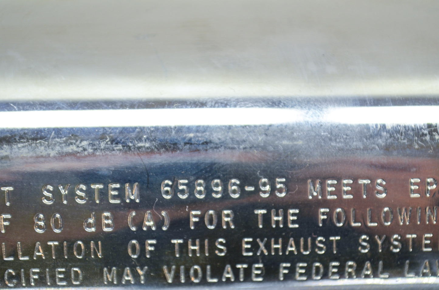 Front And Rear Muffler Qty 2