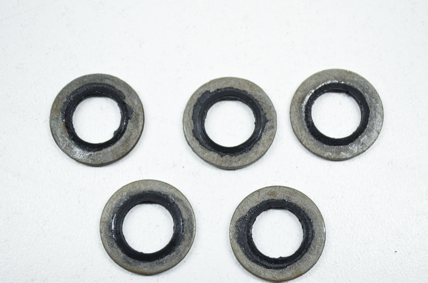 New V-Twin Washer With O-Ring Qty 5 NOS