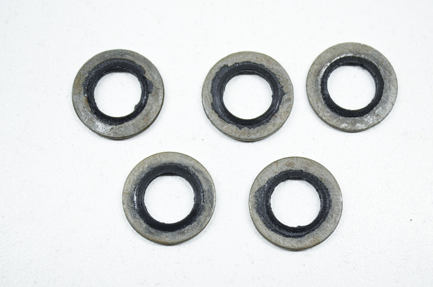 New V-Twin Washer With O-Ring Qty 5 NOS
